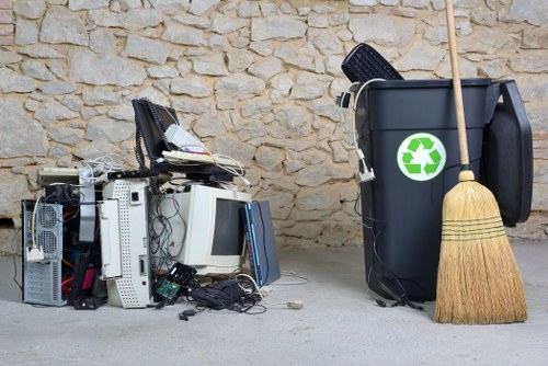 Clean and decluttered home after house clearance